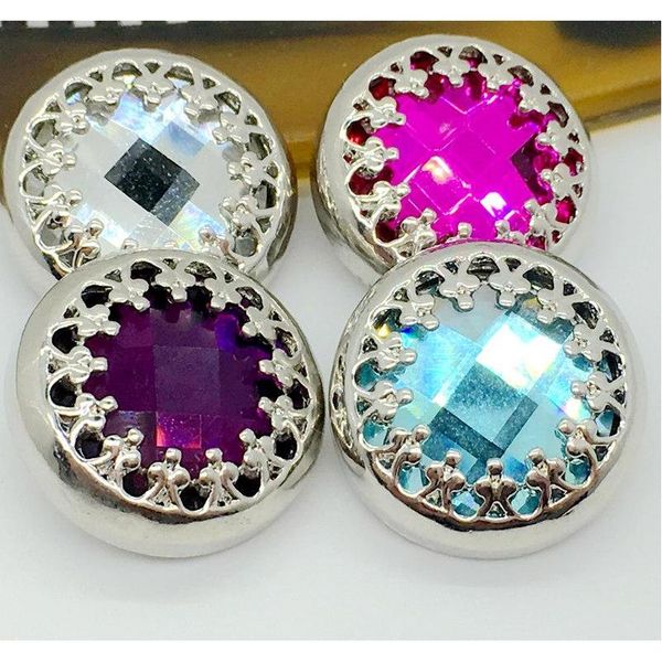 

noosa snaps buttons 18&20mm 4 style gem interchangeable ginger snaps chunk buttons fit ginger snaps bracelet neckl jlldut bdecoat