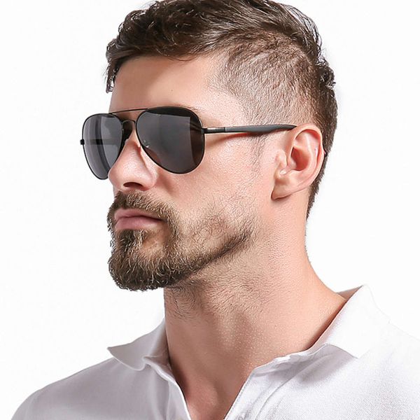 

su new tr90 polarized metal mo sunglasses men's sunglasses classic toad glasses driver's glasses, White;black