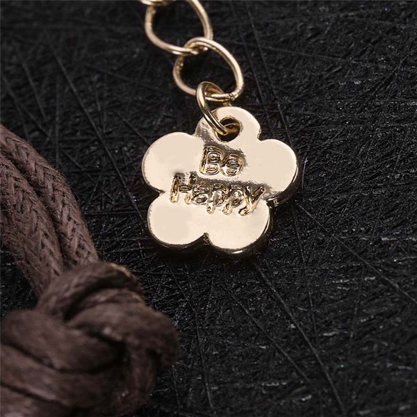 

hamsa hand for charm braided men leather women cuff wrap bracelet adjustablejn79