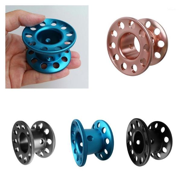 

pool & accessories lightweight portable aluminum alloy finger wreck reel scuba diving tech spool guide line snorkeling gear accessories1