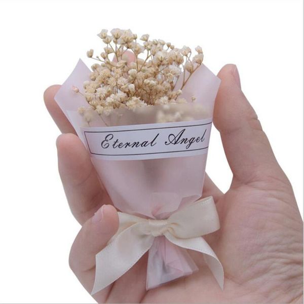

decorative flowers & wreaths 1 bunch 6cm gypsophila love mini dried flower activity starry bouquet shooting props diy valentine's day g