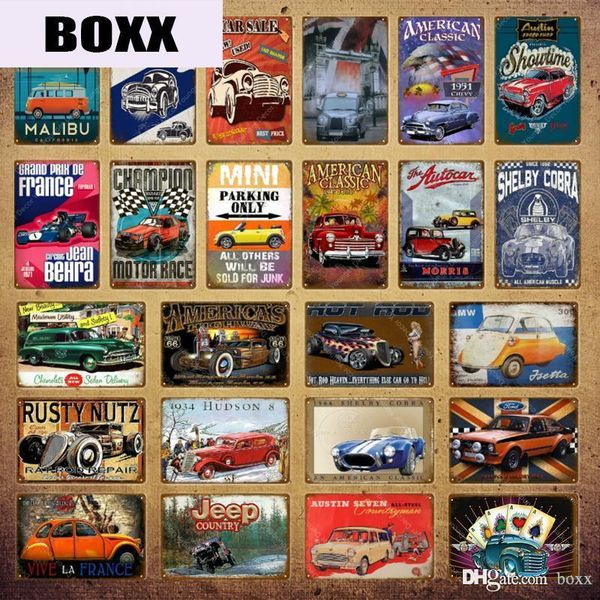 

new american classic route 66 car metal signs rusty nutz decor champion motor race wall poster pub bar vintage iron plate yi-081 hot