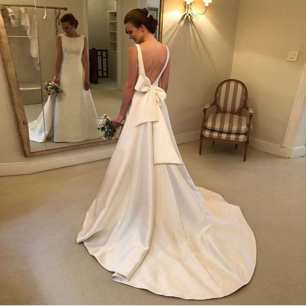 

2021 new wedding satin dressed robe longue long soiree robe, simple bride to be cast *1087* 73ef, Blue;red