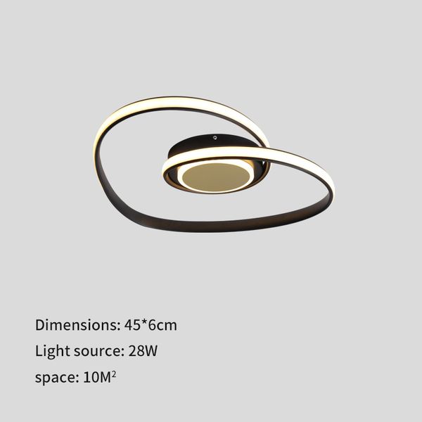 

2021 new moderno led lustre the fourth dining room creative study gold interior ceiling decoration for house lamp 1n7v