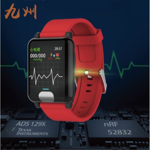 

new e04 smart + ppg ecg hrv report blood prsure exercise bracelet