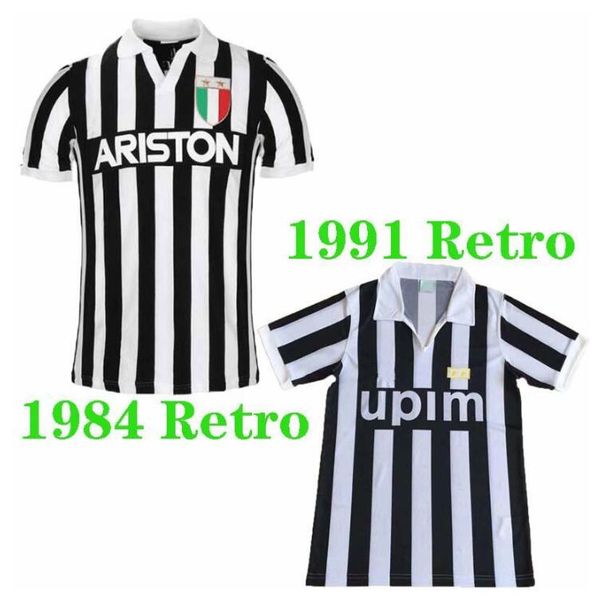 

ретро футбол джерси главная винтажная классическая футбольная футболка 84 85 platini briiaschi boniek rossi tardelli maglia da calcio 90 91, Black;yellow