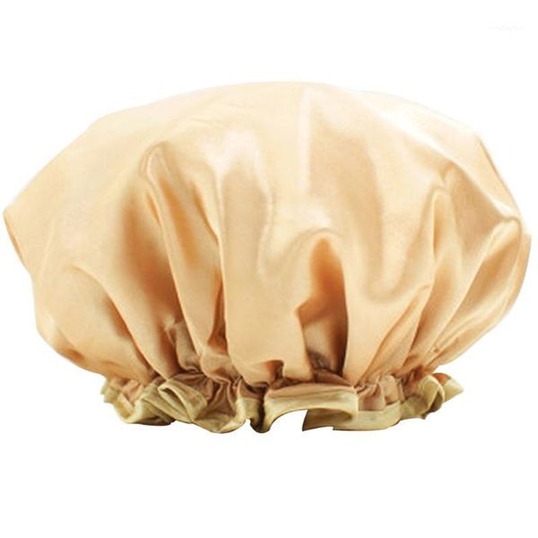 

shower caps cooking, waterproof large cap bath elastic band spa travel reusable1