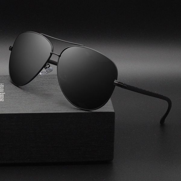 

men polarized sunglasses driving goggles simple style fashion glasses, White;black