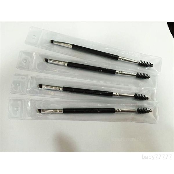 

eye brow 12# synthetic duo makeup double eyebrow brush head brushes kit pinceis dhl ing