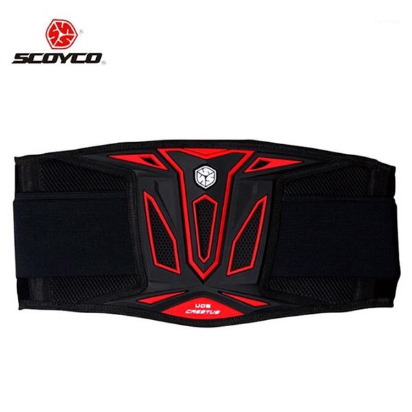 

accessories wholesale- scoyco u08 motorcycle motocross racing waist support sports safety kidney belt protective gear protector - color red
