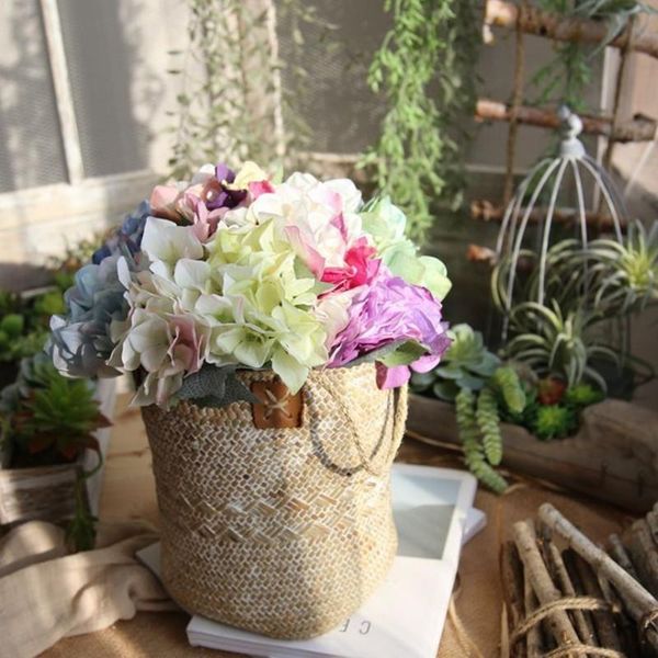 

decorative flowers & wreaths hydrangea simulation plant crafts wedding celebration