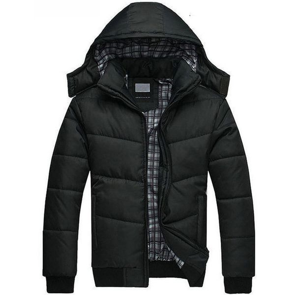 

clothing korean fashion city down cotton padded jacket men's coat warm winter new for men windbreakers ing, Black;brown