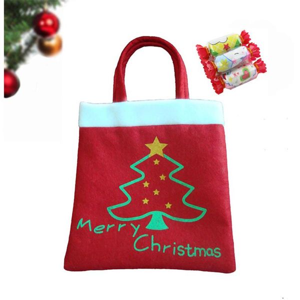 

gift wrap christmas candy bag xmas tree party red storage bags supplies home decoration 20*19.5cm pc879414