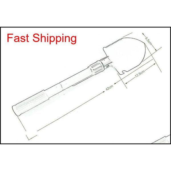 

folding garden spade portable small engineer shovel fishing utility shovel multi-purpose outdoor camping h qyllmy packing2010