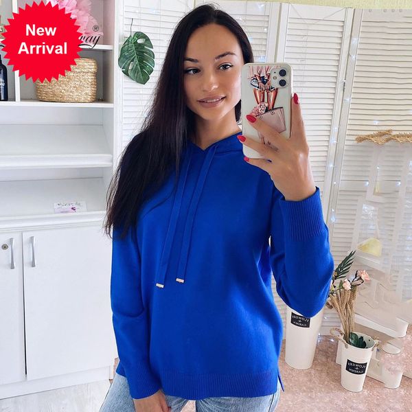 

winter oversized hoodies long women's mesh with hoodie pullover solid color ladies c-189 sweaters, White;black