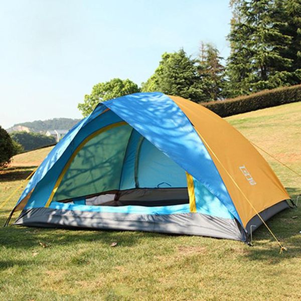 

1 2 person double layers outdoor camping tent one bedroom waterproof hiking picnic adventure camping climbing four season tents wmtvma