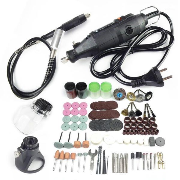 

dremel mini drill rotary tool accessories engraver kit ferramentas electric power tools flexible shaft woodworking 220v1
