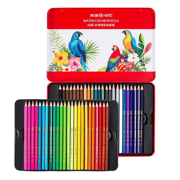 

12 24 36 48 72 100 water soluble color pencil set non toxic professional colored pencil art drawing sketch watercolor pencils bbysdm