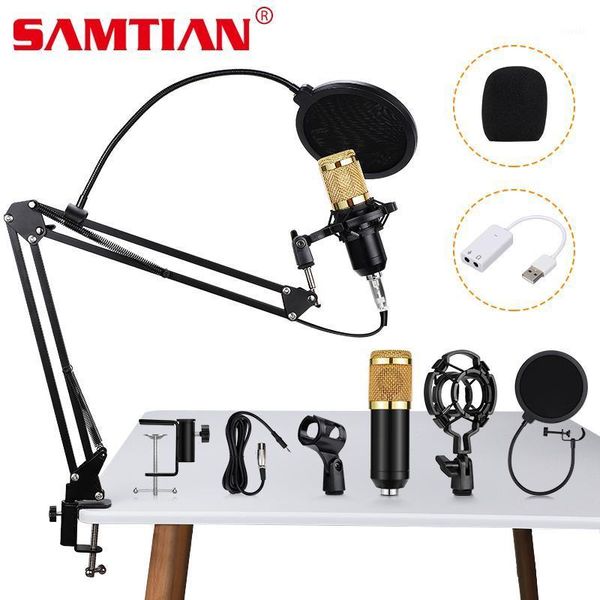 

microphones samtian professional microphone bm 800 mic studio condenser stand vocal record ktv karaoke for pc computer1