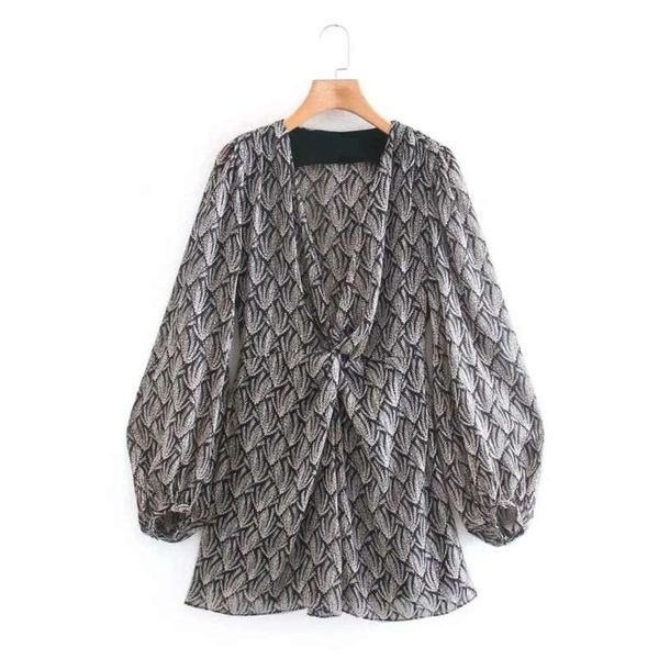 

style decorative spring pleated 2021 lantern new sleeve square neck mini dress, Black;gray