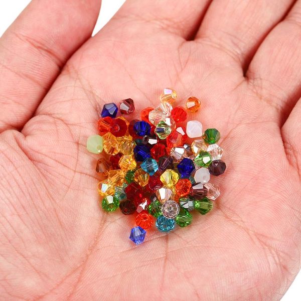 

200pcs austrian transparency crystal beads be glass bead loose spacer bead for diy bracelet earrings jewelry making bbyphg