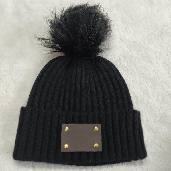 

2020 knitted hat new winter hats man women hats thick hats with balls mn, Blue;gray