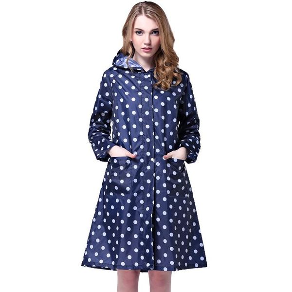 

vilead портативные женщины дождевое пальто с длинным рукавом пончо полиэстер водонепроницаемый плащ взрослый ветрозащитный дождевик на откры