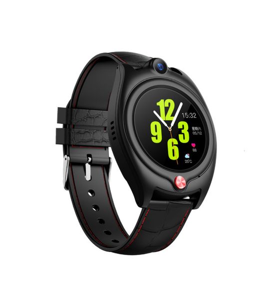 

students 4g all net smart children elderly blood prsure heart rate positioning health monitoring telephone watch, Blue