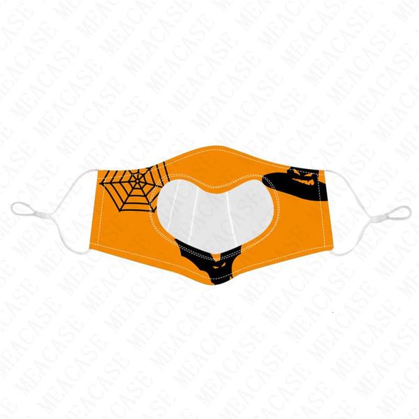 

deaf face mask cartoon for deaf-mute halloween d8305 pumpkin facemask print mouth-muffle masks clear fashion dumb protective vis nish