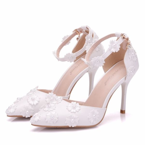 

2020 wedding gladiator flower from women's summer shoes ladies 9 cm the white rope dressed in party high heel sandals jdv1, Black