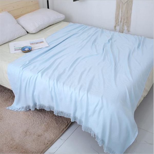 

pure bamboo fiber blanket for baby kid summer cool throw blankets for bed sofa comfortable air conditional quilt lj201105