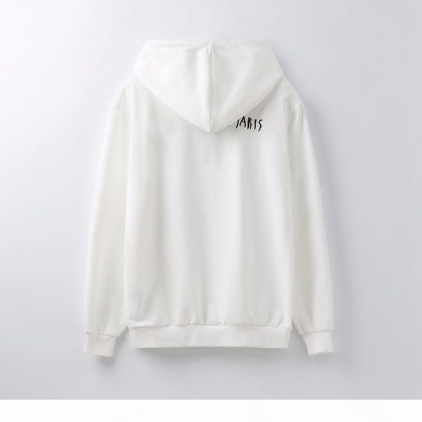 

2021 новое поступление мужские женские дизайнерские толстовки мода человека капюшон осень зима с длинным рукавом толстовка пуловер одежды su, Black