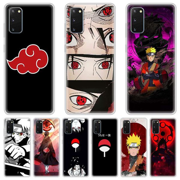 

1dwanimation naruto case for samsung s20 iron s10 and s8 s9 frosted mobile phone case for galaxy note 20 super 10 jianxing 9 layers
