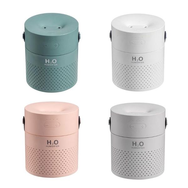 

humidifiers household large capacity air humidifier dual spray portable usb rechargeable wireless ultrasonic aroma diffuser color