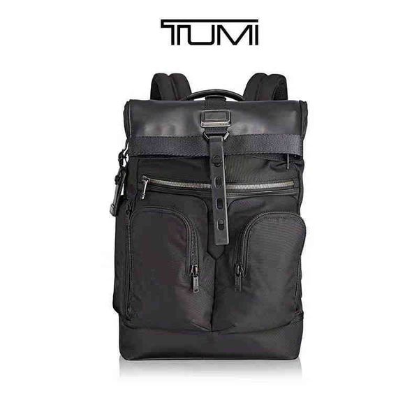 

tumi / tuming alpha bravo series business multi purpose men's roll backpack