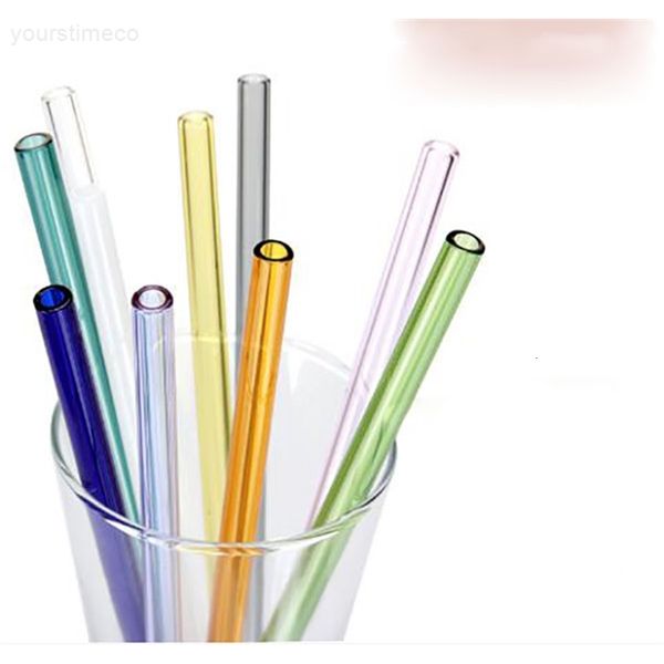 

drinking beverage lip juice protecting glass heat-resistant low carbon straw set with protective case for home party decor dhl free