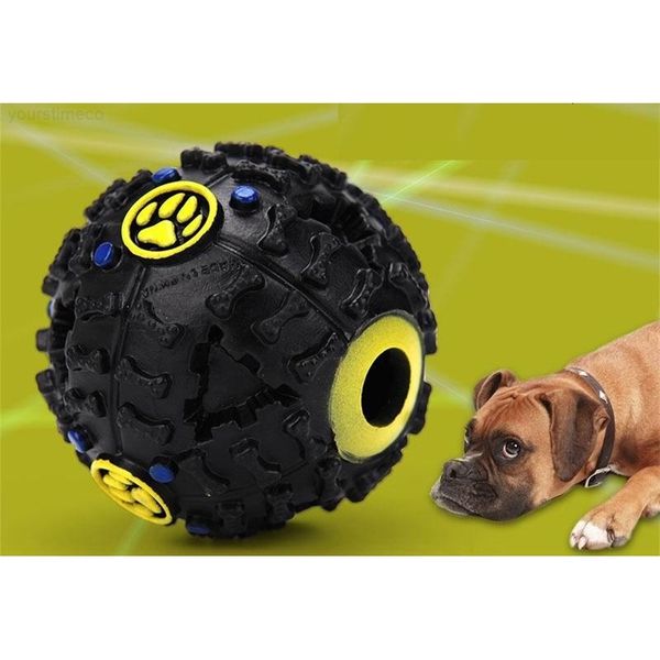 

sound toys toy leakage food dog ball cat squeaky chews puppy squeaker pet supplies play