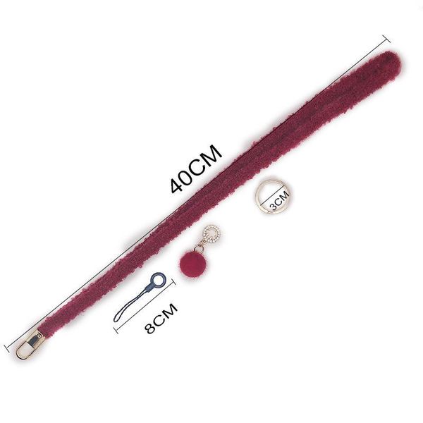 

new furry lanyard strap for keychain id badge holder choker bling smiley little hairy ball neck rope mobile phone accessories h bbyscn