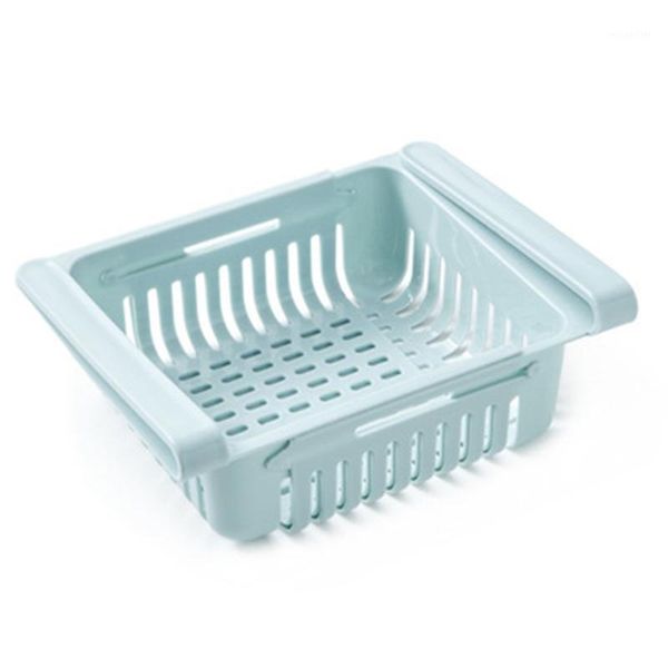 

hanging baskets refrigerator plastic storage basket retractable drawer box preservation basket1