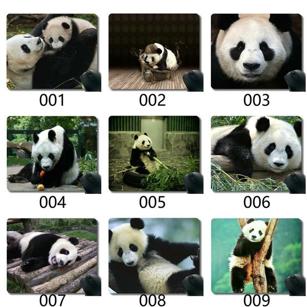 

gaming mouse pad with stitched edge,alarm animal panda,mouse mat,mousepad