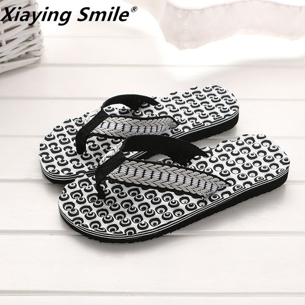 

british style shoes cool flip flops for loose-fitting beach slippers rubber flip-flops men sandals non-slip t200408, Black