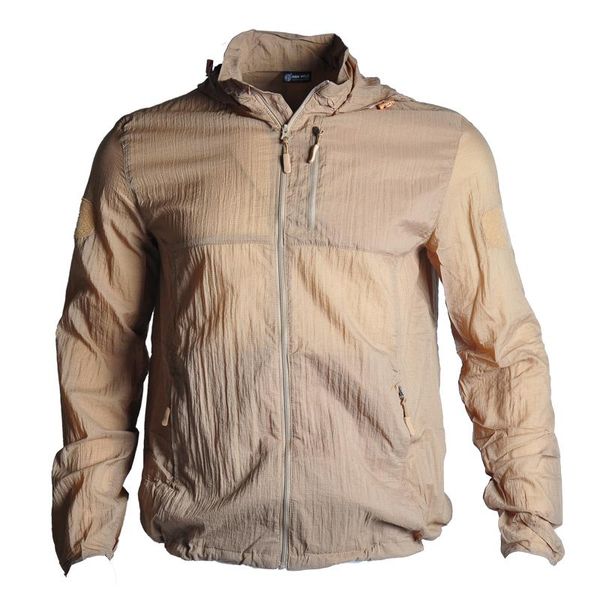 

han wild men's открытый туризм куртка мужчины весна спортивные спортивные дождевые пальто восхождение trekking windbreaker рыбалка водонепро, Black;green