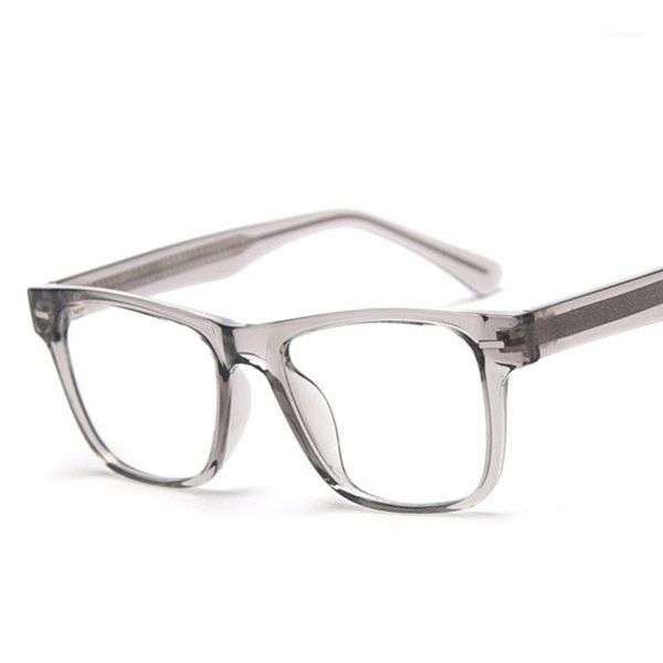 

veshion square plastic titanium glasses frames acetate ultralight men women optical fashion computer glasses1, Black