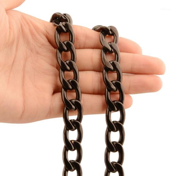 

chains tisnium cuban men women necklace bracelet punk hip-hop accessories gift stainless steel excellent gloss 11/13mm 18-40inch1, Silver