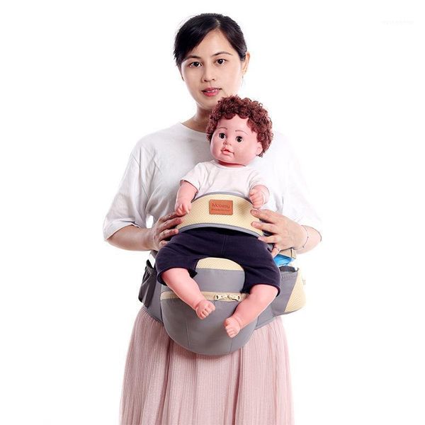 

carriers, slings & backpacks baby labor-saving multifunctional sling infant breathable four seasons universal storage widen belt waist stool