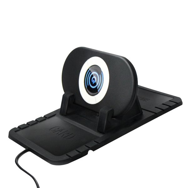 

mobile phone qi 10w wireless fast charger car mount