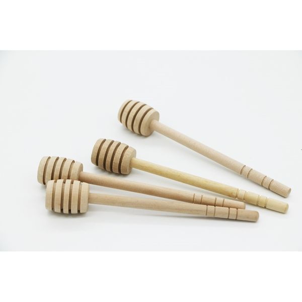 

supply mini dipper wooden party wood spoon for honey jar long handle mixing stick
