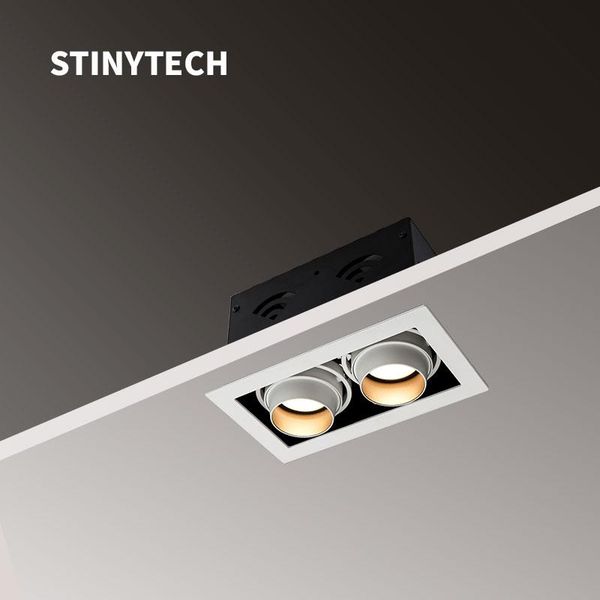 

stiny 10w 20w recessed led modules grille downight high cri l store embedded ceiling washig wall indoor spotlight lamp