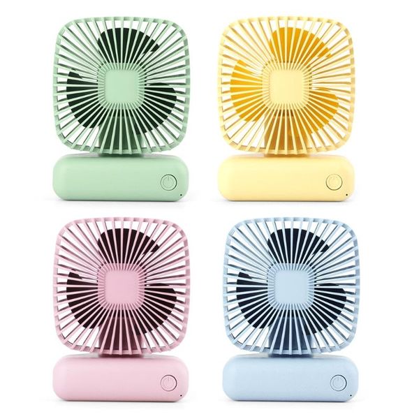 

portable mini deskfan simple handheld air cooling tool usb rechargeable 3 speeds for home office travel camping outdoor