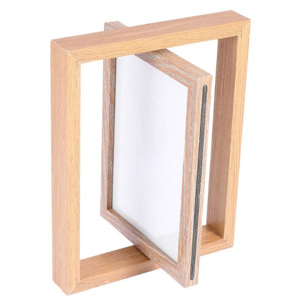 

retro 7 inch p frame wooden picture frame chic p holder home deskdecoration for bedroom living room (single frame)